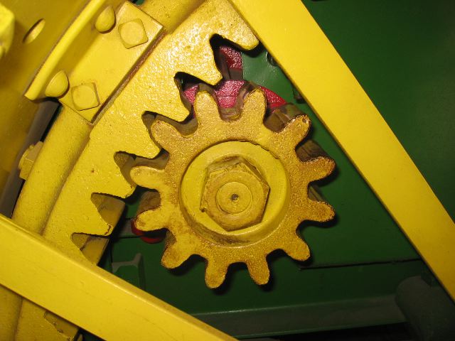 Cogs that drove a tractor