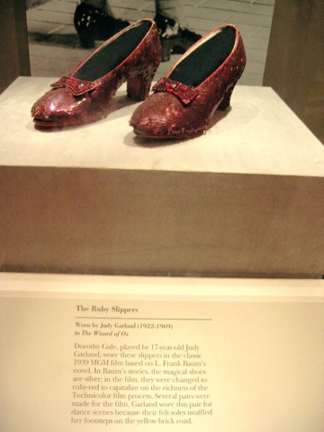 Dorothy's Ruby Slippers