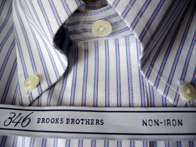 5445U camicia uomo BROOKS BROTHERS NON IRON shirt men