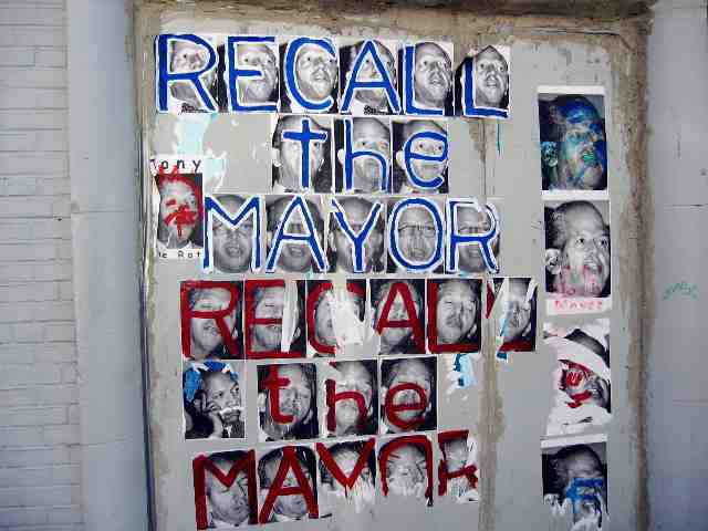 Recall the mayor