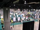 An view of the Green Festival from overhead.