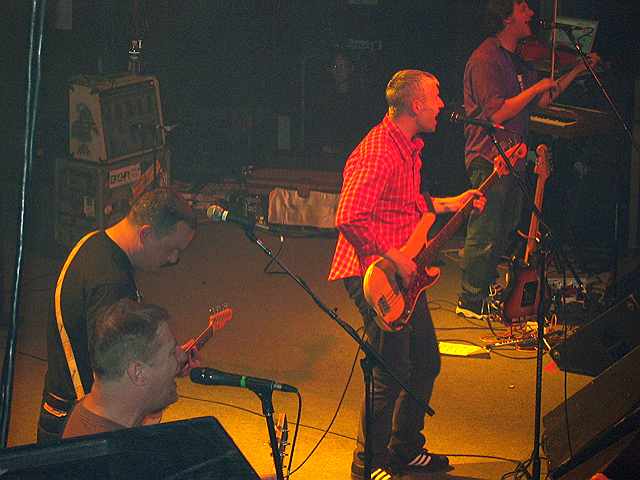 Camper van Beethoven jamming last night at the 9:30 Club.