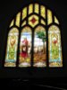 Stained glass window in my dad's Montana church.