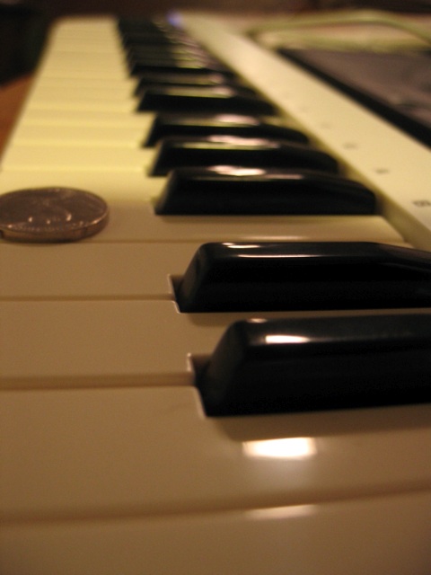 My new eKeys 37-key keyboard.