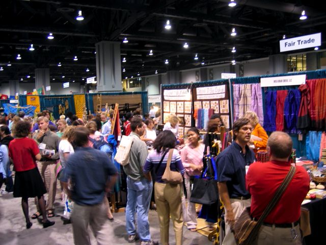 Crowds packed the D.C. Green Festival at the Convention Center last weekend.