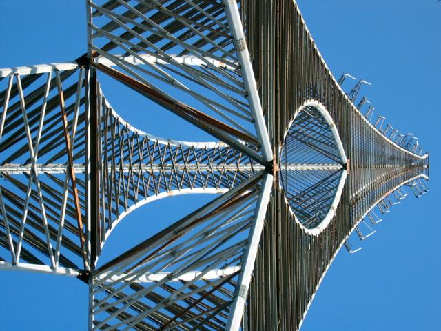 A police radio tower on Georgia Ave.