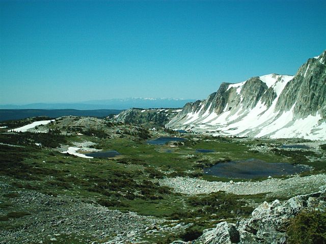 The Snowy Range in southern Wyoming.