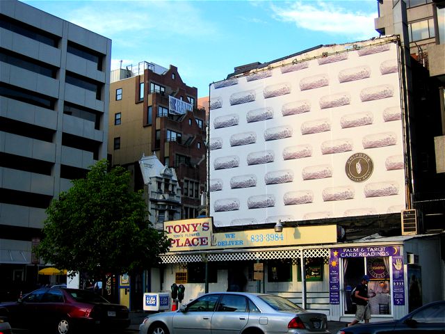 A Chipotle ad near 19th and J St. NW.