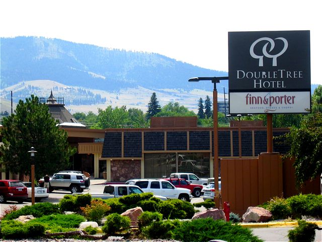 The DoubleTree hotel in Missoula, MT.