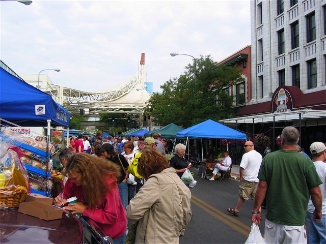 Another view of the Billings Farmer's Market.