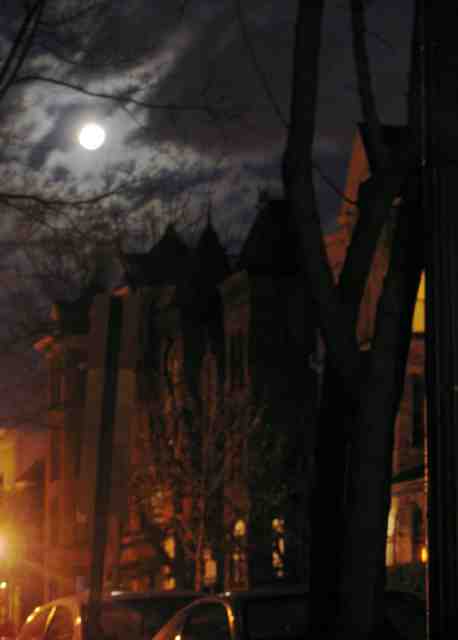 Moon Over Rowhouses