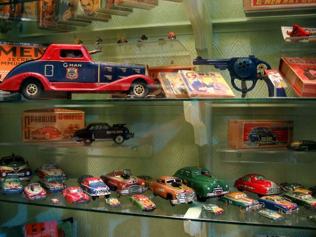 1950s Toy Car Collection from the Spy Museum