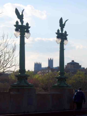 Mini Skyline featuring Connecticut Street Bridge and National Cathedral